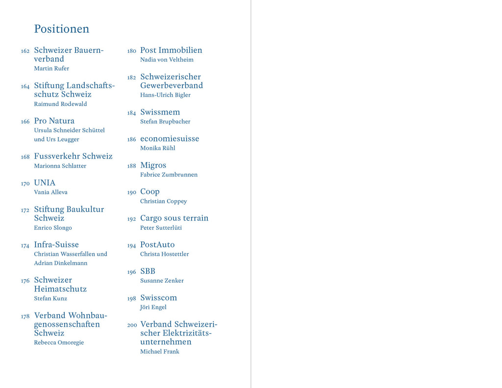 Agenda Raum Schweiz