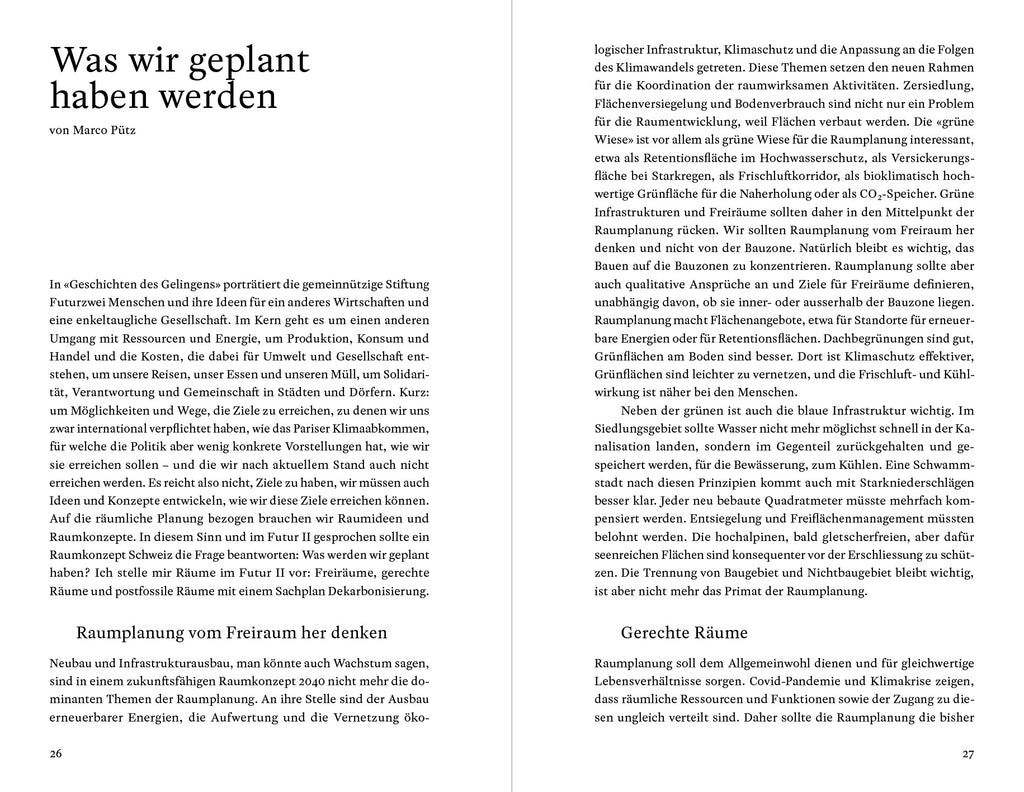 Agenda Raum Schweiz