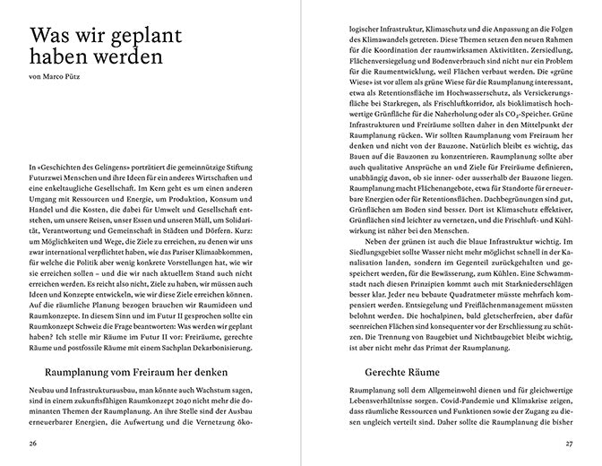 Agenda Raum Schweiz