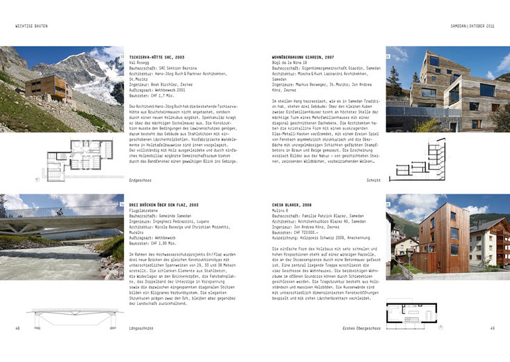 Bauen und Architektur in Samedan