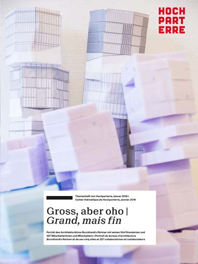Gross, aber oho | Grand, mais fin
