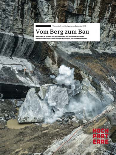 Vom Berg zum Bau