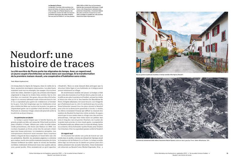 De nouvelles formes d’habitat