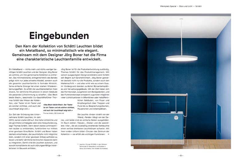 Werkplatz Spezial: Leuchtende Beispiele