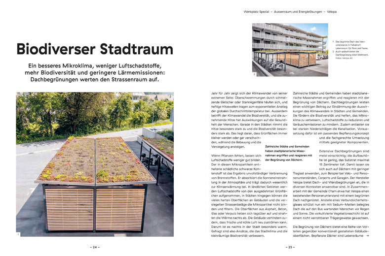 Werkplatz Spezial: Nachhaltig realisiert