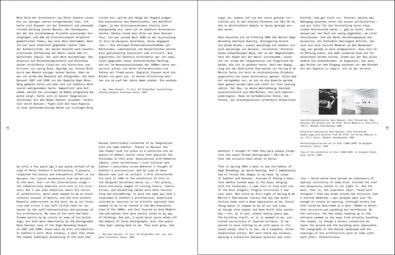 Zumthor sehen