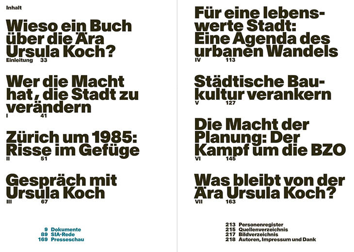 Zürich lebenswert umbauen