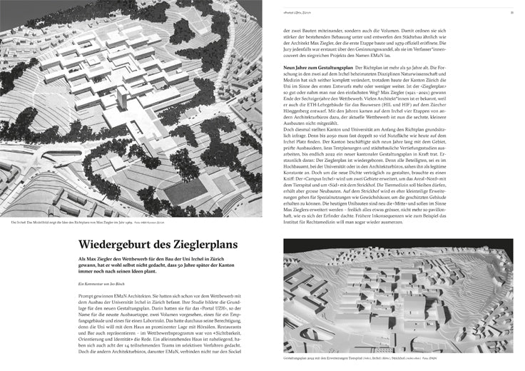 Hochparterre Wettbewerbe 1/2024