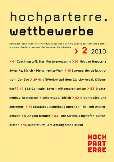 hochparterre.wettbewerbe 2/2010
