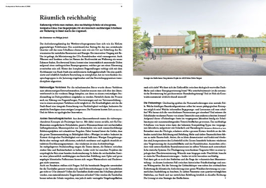 Hochparterre Wettbewerbe 2/2022