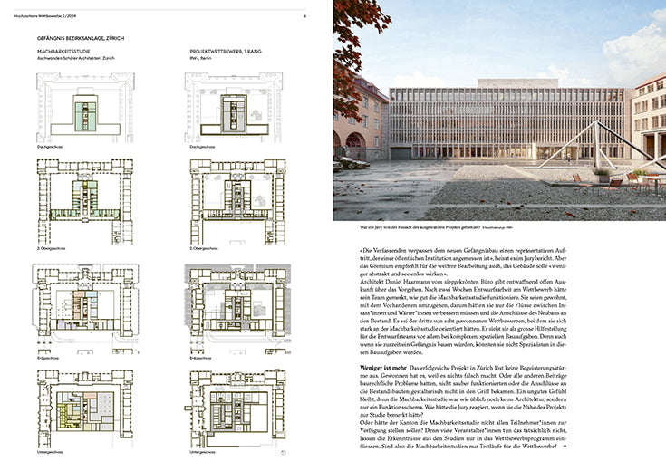 Hochparterre Wettbewerbe 2/2024