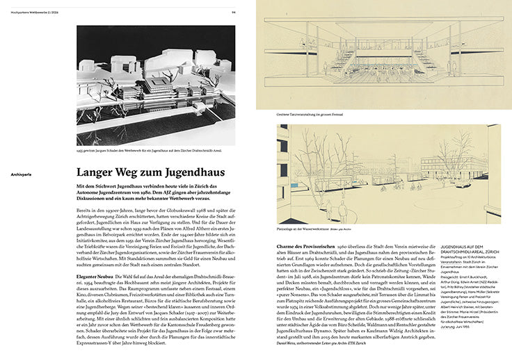 Hochparterre Wettbewerbe 2/2026