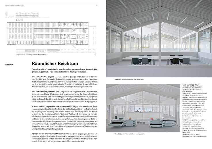 Hochparterre Wettbewerbe 3/2023