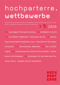 hochparterre.wettbewerbe 5/2008
