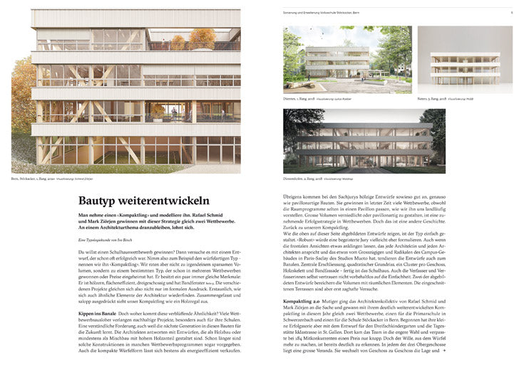 Hochparterre Wettbewerbe 5/2020