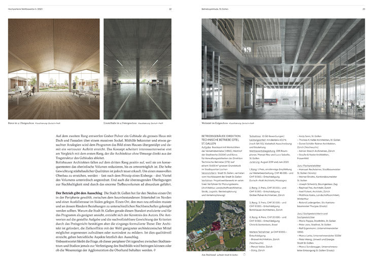 Hochparterre Wettbewerbe 5/2020