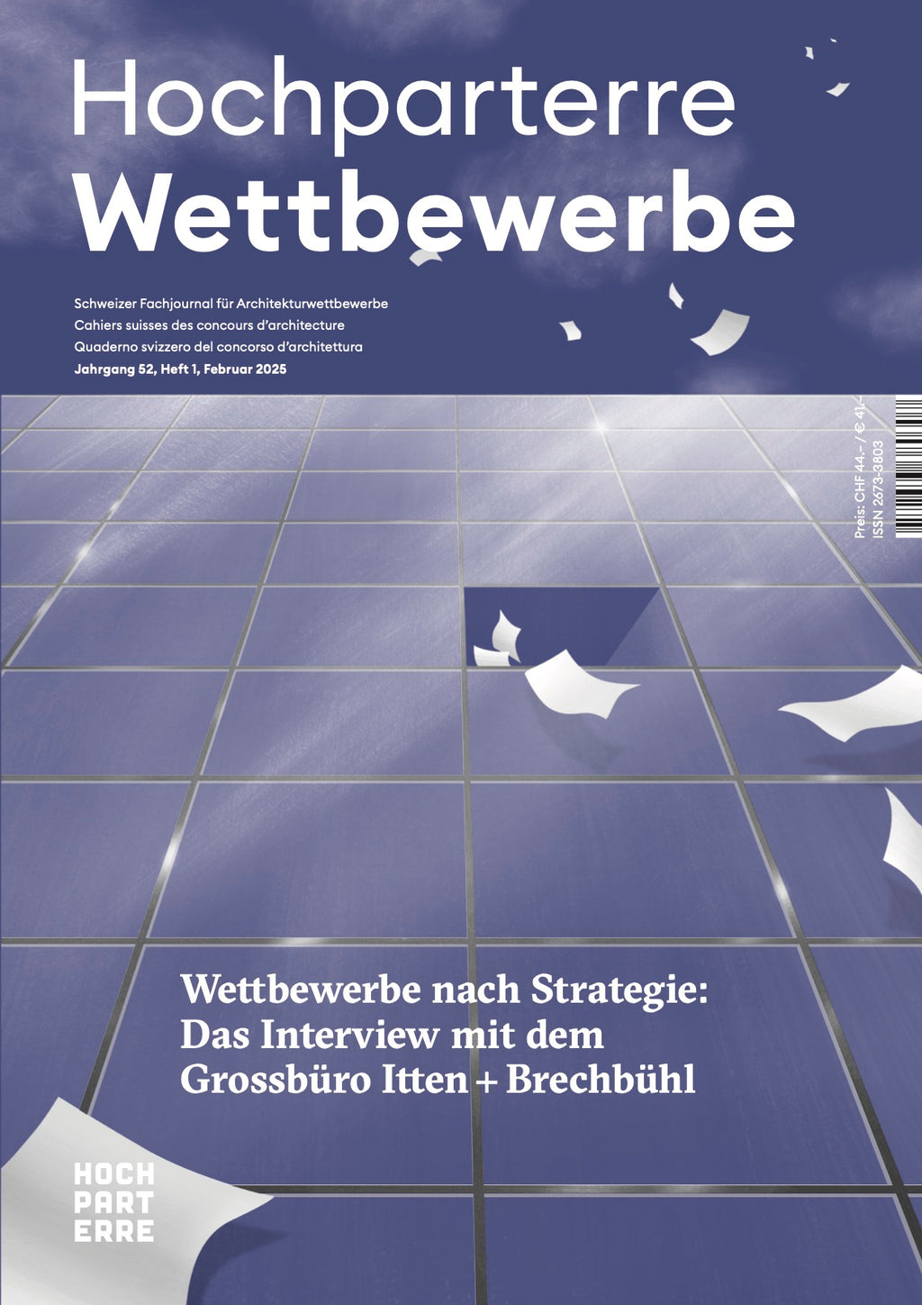 Hochparterre Wettbewerbe 1/2025