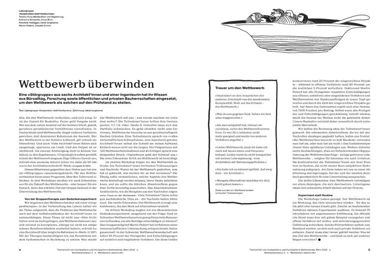 Wettbewerbslabor 2: Praxis weiterdenken